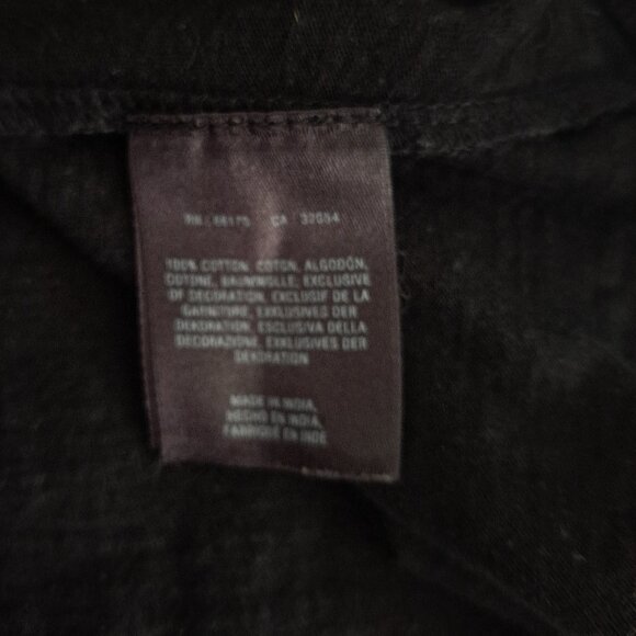 Anthropologie Akemi + Kin Women's Sleeveless Beaded Tribal Black Multi Sz Medium - Picture 6 of 6